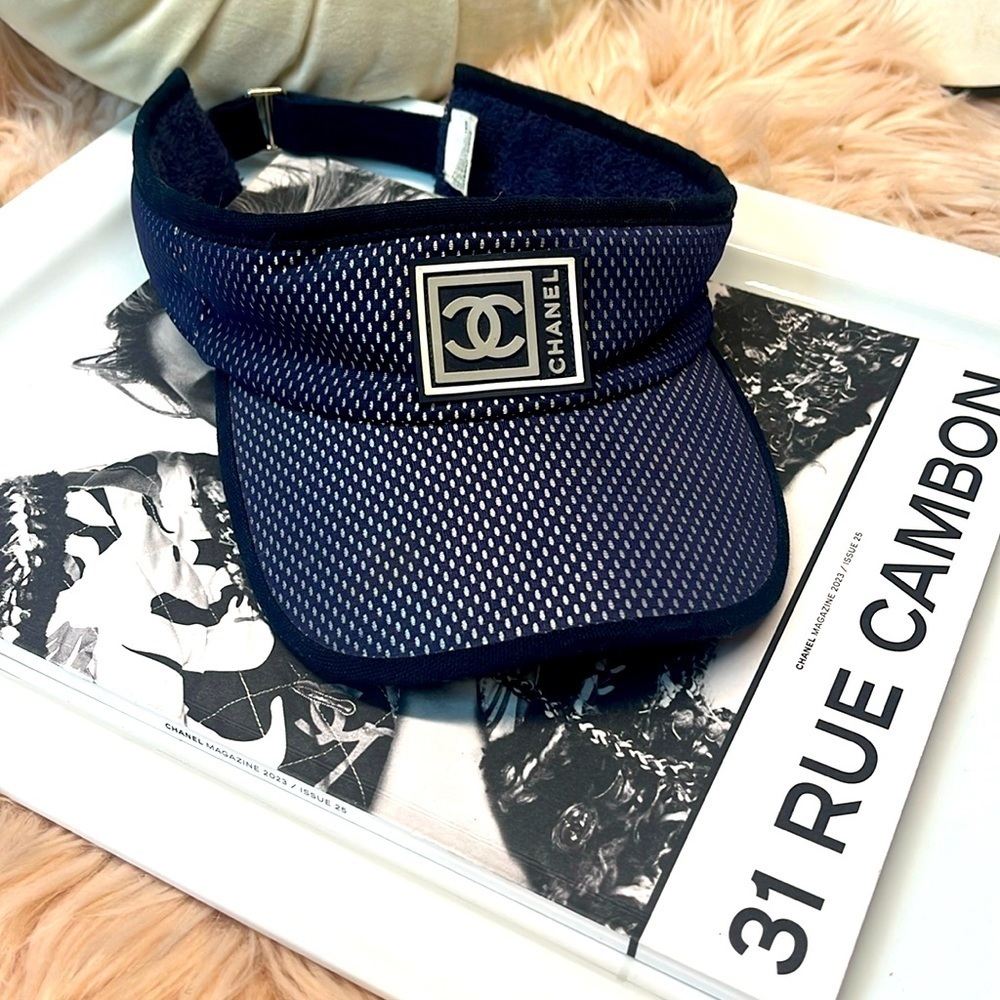 CHANEL SPORT LINE SUN VISOR HAT